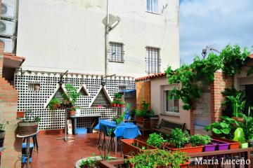 One bedroom appartement with furnished terrace and wifi at Caceres