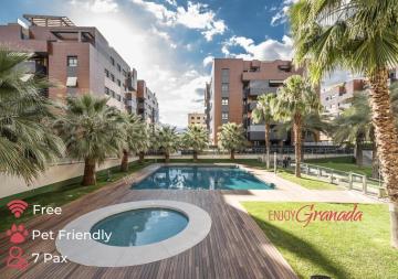 EnjoyGranada Emir 3A - Piscina, Gym & Parking