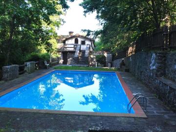 Holiday House with Shared Pool Terrace Fireplace
