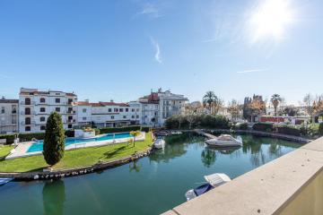 Empurialola- Apartamento en Empuriabrava con piscina y jardines en centro y cerca playa -158