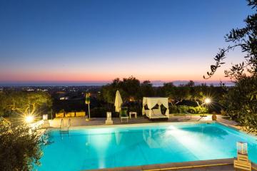 5 bedrooms appartement with sea view shared pool and enclosed garden at Marsala 5 km away from the beach