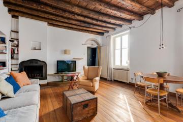 Duplex incantevole sui tetti nel cuore dei Navigli