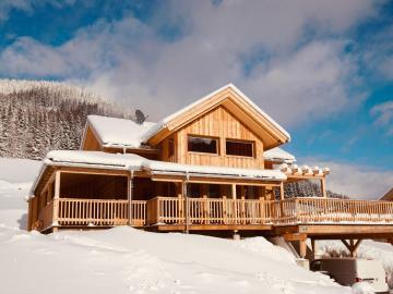 Wooden Luxury Chalet Murmeltierh tte in Hohentauern with Sauna