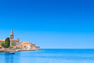 Studio Apartment in Porec with Balcony, Air Conditioning, Wi-Fi (3794-6)