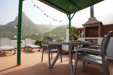 2 bedrooms house with sea view furnished terrace and wifi at Santa Cruz de Tenerife