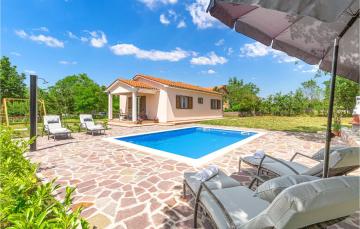 Beautiful home in Trget with 2 Bedrooms, WiFi and Outdoor swimming pool