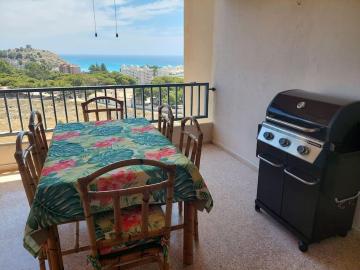 Villajoyosa 100m2 vista al mar aire acondicionado wifi 7 plazas