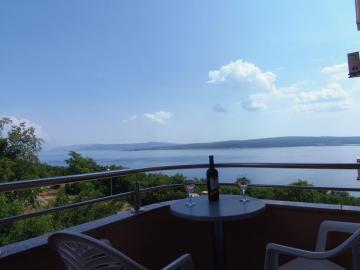 Holiday apartment in Dramalj with sea view, balcony, air conditioning, W-LAN 4623-1