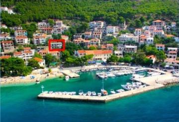 Apartment in Brela with sea view, terrace, air conditioning, WiFi 3521-3