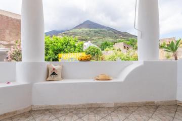 Stromboli Suite Apartment with Terrace Volcano & Sea view