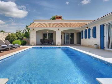 Holiday house in Nedescina with Terrace, Air conditioning, Wi-Fi, Washing machine (4816-1)