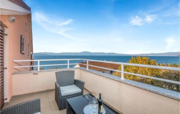 Amazing apartment in Njivice with 1 Bedrooms and WiFi