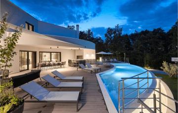 Awesome home in Krsan with 7 Bedrooms, WiFi and Outdoor swimming pool