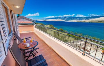 Stunning apartment in Pag with 2 Bedrooms and WiFi