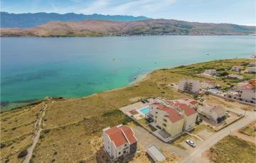 Stunning apartment in Pag with 2 Bedrooms, WiFi and Outdoor swimming pool