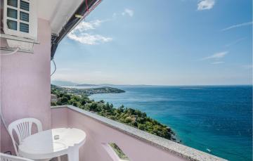 Awesome apartment in Stara Baska 1 with 2 Bedrooms and WiFi