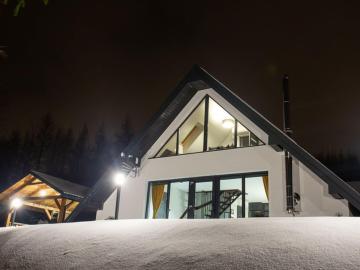 Pleasant holiday home in Posada G rna with bubble bath
