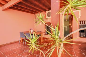 3 bedrooms house with enclosed garden and wifi at Santa Cruz de Tenerife 1 km away from the beach
