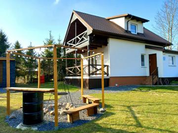 Dom na Słonecznej z balią i sauną