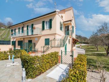 Beautiful holiday home in Montedinove with shared pool