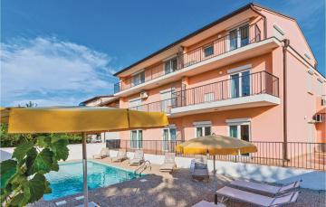 Beautiful apartment in Pula with Outdoor swimming pool, WiFi and 1 Bedrooms