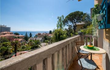 Beautiful apartment in Opatija with 1 Bedrooms and WiFi