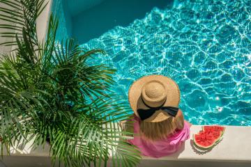 Apartment One B with Heated Outdoor pool