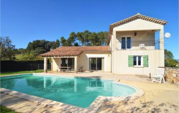 Awesome Home In Bordezac With 3 Bedrooms, Wifi And Outdoor Swimming Pool