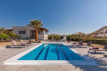 Vineyard Pool Villa Sea View Crete