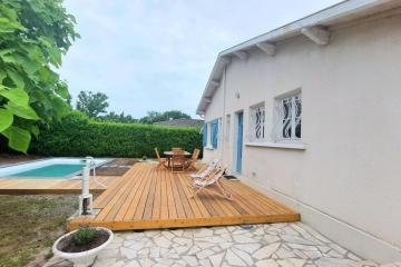 House 90 M With Pool And Garden