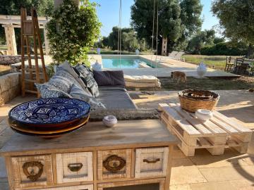 olives house with private pool