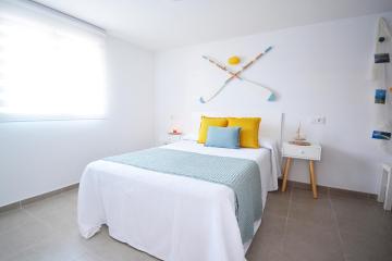 Apartamento con terraza y vistas al mar en A Illa de Arousa