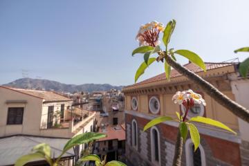 Beautiful terrace and peace of mind in the city centre