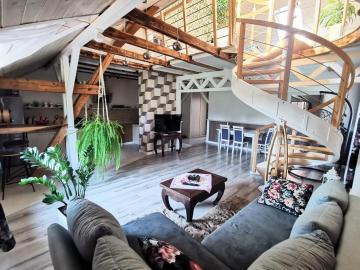 Apartament z antresolą w Żywkach