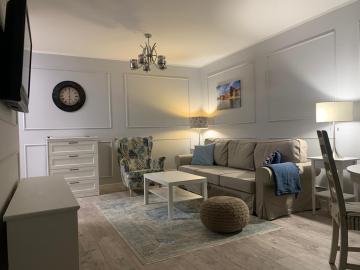 Uroczy apartament nad Motławą, miejsce parkingowe w strzeżonej hali