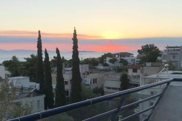 Panoramic Seaview Apartment in Saronida