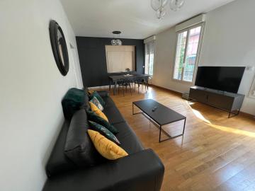 Au Cœur de Coty Le Havre 3 chambres et billard 90m2 - Les Appartements Océane