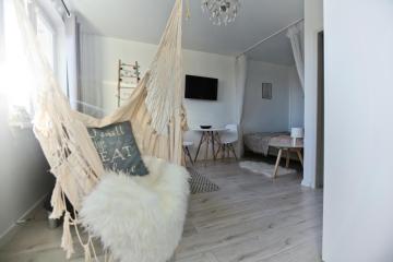 Sopot- apt. z szerokim widokiem na morze i z hamakiem