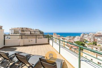 Sublime spacious penthouse, sea and mountain view