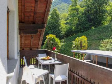 Carlo C Balkon Ferienwohnung DG