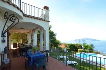 Villa Posidonia with Sea View