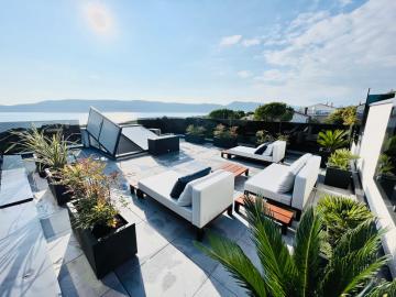 Vila Maxi 5*, 5 Guests, Pool, Rooftop patio, Seaview