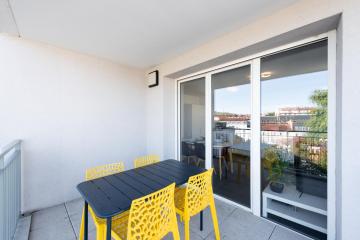Bluemary - Spacieux T3 Garage balcon