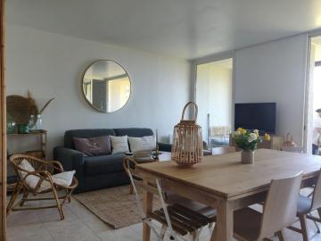 CAP6 Bel appartement vue magnifique mer, Piscine Tennis T3 refait à neuf