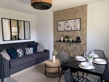 Appartement proche Astérix Chantilly Roissy CDG pour couple ou famille