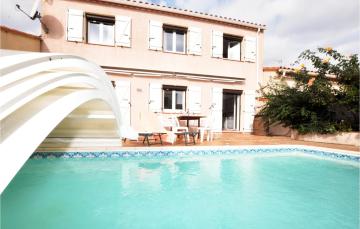 Nice home in Argels sur Mer with Outdoor swimming pool, 4 Bedrooms and WiFi