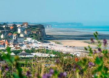 Maison de 3 chambres a Quiberville a 100 m de la plage avec jardin clos