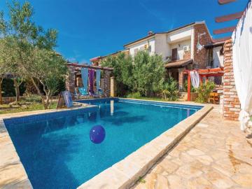 XXL Stone Villa Amphora with pool