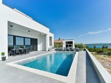 Seaview Villa Flokica with thermal effect heated pool