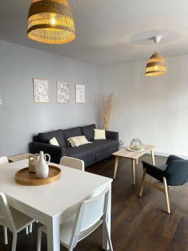 Malo les bains: duplex à deux pas de la plage.